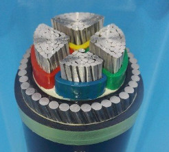 Quality High Temp XLPE Insulated Power Cable 300 Sqmm Aluminum Material for sale