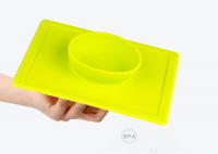 China Food Safety , Easy Clean , Suction To Table , Silicone Baby Placemat , BPA Free factory