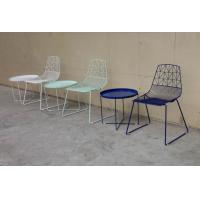 china Modern Metal Wire Wedding Dining Chairs Steel Bertoia Dining Chair
