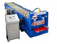China Colored Steel Roofing Sheet Roll Forming Machine Corrugated Steel Sheet Making Machine factory