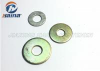 China Round Head Flat Washers A Type , Flat Steel Washers For Mechanical Machine factory