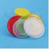 China 52mm Diameter 202# PE Plastic Lids Regular Mouth Tin Can Cover factory