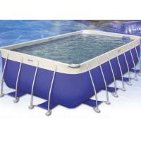 China House ' s Backyard Easy Intex Pool , 0.9mm Plato PVC Tarpaulin Family Swimming Pool factory