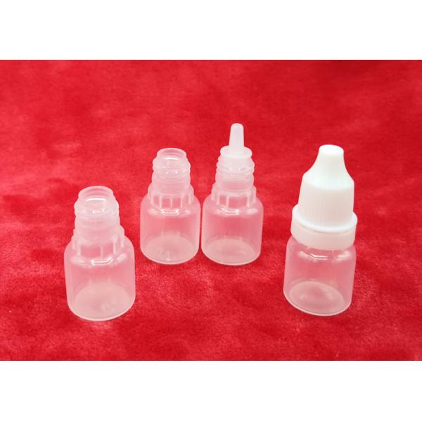 Quality 5ml HDPE Pharmaceutical Pill Bottles Polyproplene Plastic Round For Eye Dropper for sale