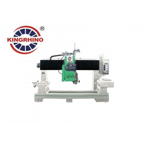 Quality Double Blades Balustrade Cylindrical Marble And Granite Cutting Machine PLC CNC for sale