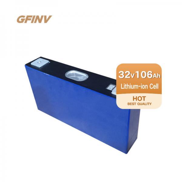 Quality High Efficient 106Ah LFP Lithium Ion Battery Cells For Portable Electronics for sale