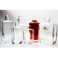 Quality Hot Stamping Luxury Spirits Bottle Whiskey Bourbon Brandy 900g-1200g for sale