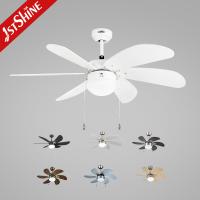 china Pull Chain Style ROHS Quiet Ceiling Fans 42 Inch Decorative For Home
