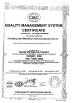 Chongqing Gold Mechanical & Equipment Co., Ltd Certifications