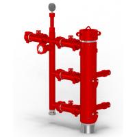 Quality Red Manifold Cementing Head For Oil Well Cementing Equipment for sale