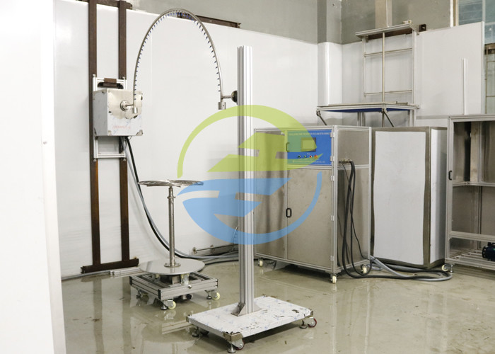 China IPX3 IPX4 Oscillating Tube Tester To Verify Protection Against Spraying And Splashing Water factory
