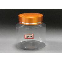 china Metal Cover Thickened Transparent 89mm Food Grade Plastic Bottles