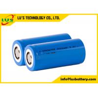 Quality IFR32650 / IFR32700 Lithium Ion Battery Cell 3.2v 5000mah 6000mah 4200mah Li Ion for sale
