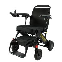 Quality Ultra Light 220.46lb Classic Foldable Electric Wheelchair With Lithium Battery for sale