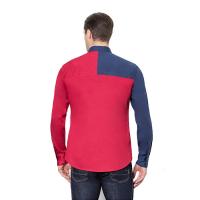 china European Style Custom Cotton Men's Dress Shirt Long Sleeve,2019 Business Casual Splice Man Shirt for Men