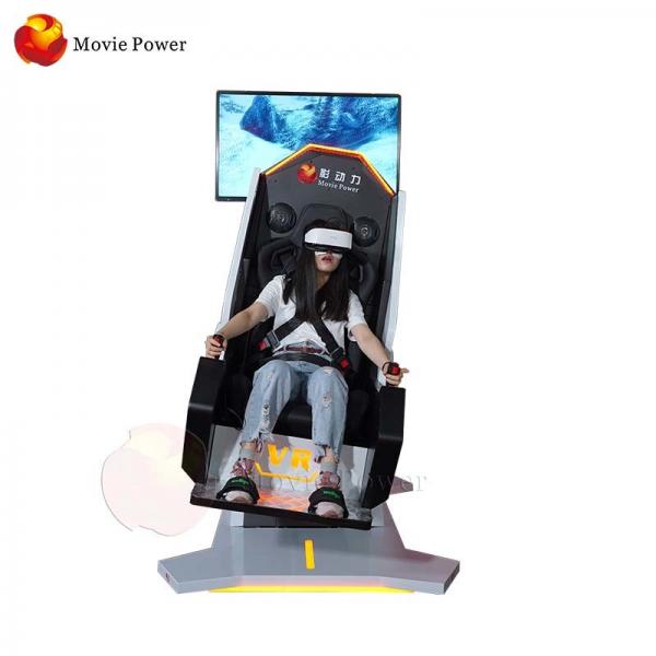 Quality Roller Coaster 360 Flight Simulator / 9d Vr Motion Simulator Chair Fiberglass Materials for sale