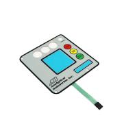 China Tactile Waterproof Membrane Switches With Metal Dome 3M9472LE Adhesive factory