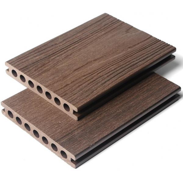 Quality 146 X 22 WPC Floor Decking Wpc Panel Wood Hollow Plastic Decking Boards Composite for sale