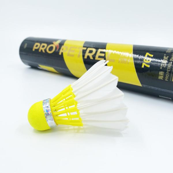 Quality Pro Petrel 767 3in1 Goose Badminton Feather Shuttlecock For Asian Market for sale