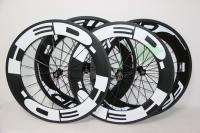 China 25MM wide 88mm profile 700C road carbon bicycle wheels with powerway R13 hub factory