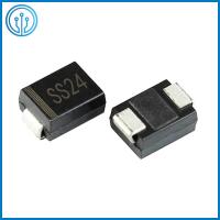 Quality 2Pin DO-214AA SS24 2A Surface Mount Fuses SMB Schottky Barrier Rectifier Diode for sale