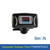 China 5m3/H Max Flow Rate Water Softener Control Valve With Buttons Lock 73505(F92A1) factory