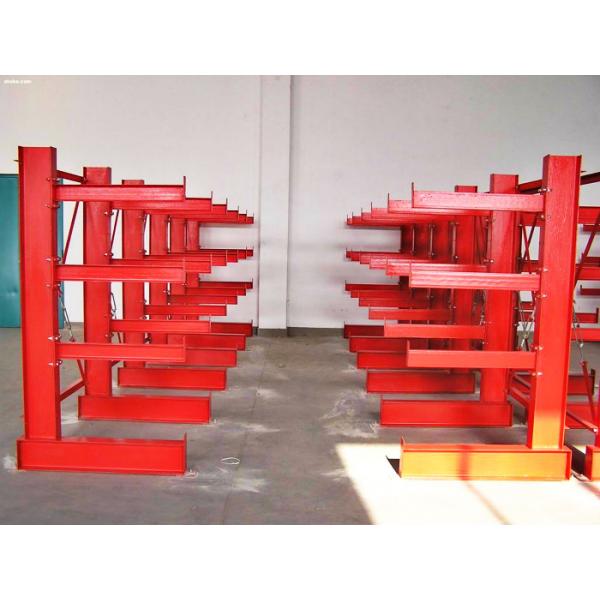 Quality Double Side Industrial Cantilever Racking System For Raw Material Storage for sale