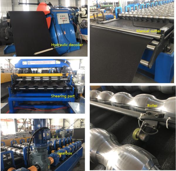 step tile rolling forming machine