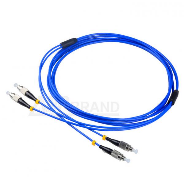 Quality Armored FC, SC, LC, ST, MTRJ fiber optic patch cord for optical communication for sale
