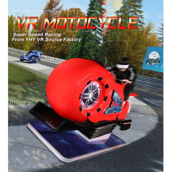 Quality Moto VR Racing Simulator Arcade Motorcycle Gaming Simulator 9D Motion for sale