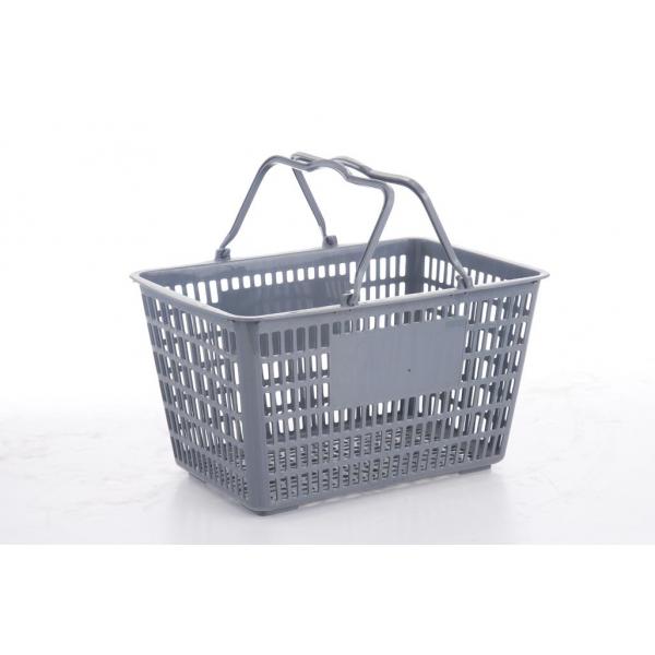 Quality Durable Pharmac / Supermarket Shopping Baskets HDPP Marerial OEM for sale