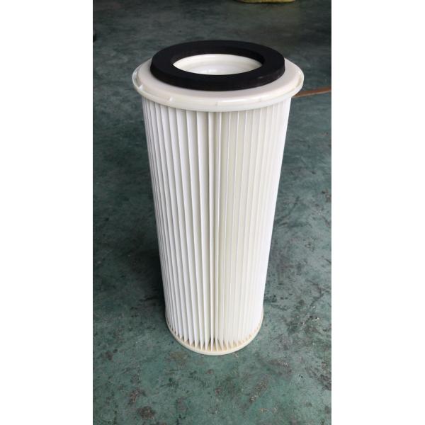 Quality Dust Collector Cartridge Filter Element Polyester Material 19.69 Inch Height for sale