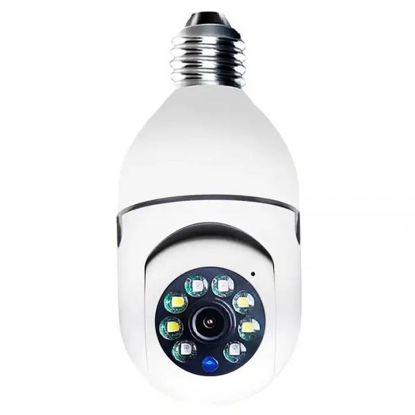 Quality WiFi Light Bulb CCTV Security Camera 1080P Night Vision 360 Degree for sale