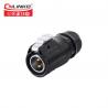 China 20A 2 Pin Male Female IP67 Waterproof Cord Connector SS Spring factory