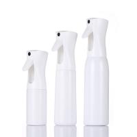 China Adult Oval 200ml White Plastic Pet Spray Bottle Fine Mist Spray Pump Plastic Water Spray factory