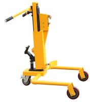 China 350Kg Load 300mm Lifting Height Pedaled Hydraulic Drum Stacker Lift Scale Type​ A factory