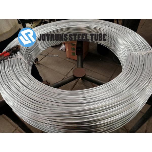 Quality EN10139 DC04 Single Wall Tube , Steel Pipe 10mm Zinc Coated Coil Tubing for sale
