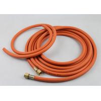 Quality Orange Color ID 6mm NBR Lpg Gas Hose For Household and Industrial Usage for sale