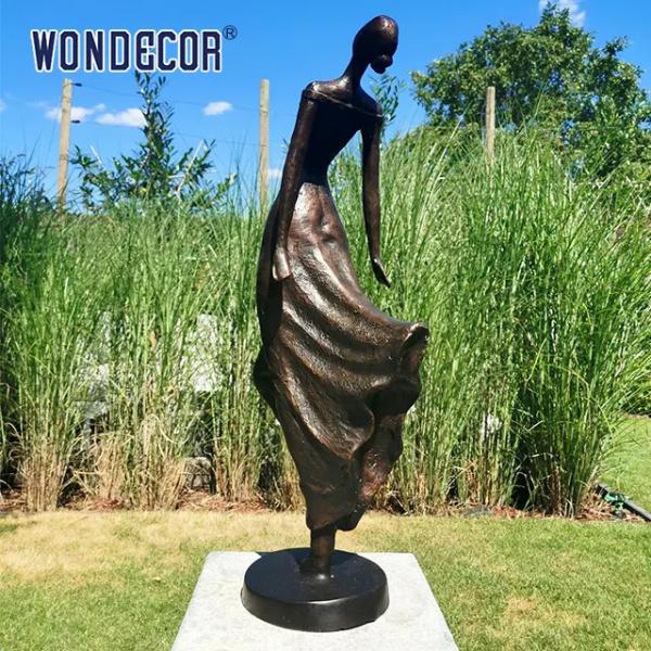 Quality modern high-quality Life-Size Abstract Bronze Sculpture of Artistic Women for sale