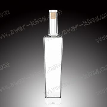 Quality Cap Sealing 200mm glass Whiskey Bottle for Liquor for sale