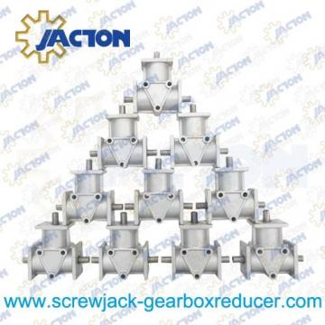 Quality JTA10 Spiral Bevel/Miter Gears Right Angle Reducer Aluminum Gearbox 1:1 Ratio for sale