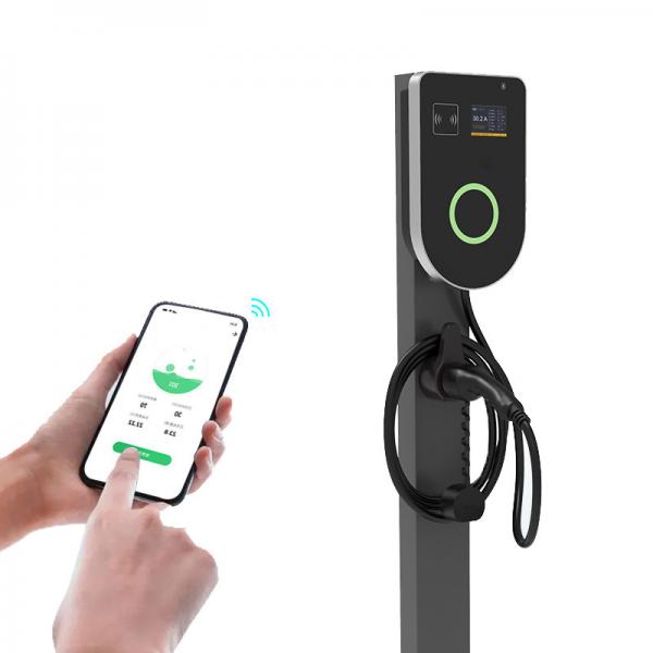 Quality TUV Fast Charging Wall Mounted EV Charger Systems 220v for sale