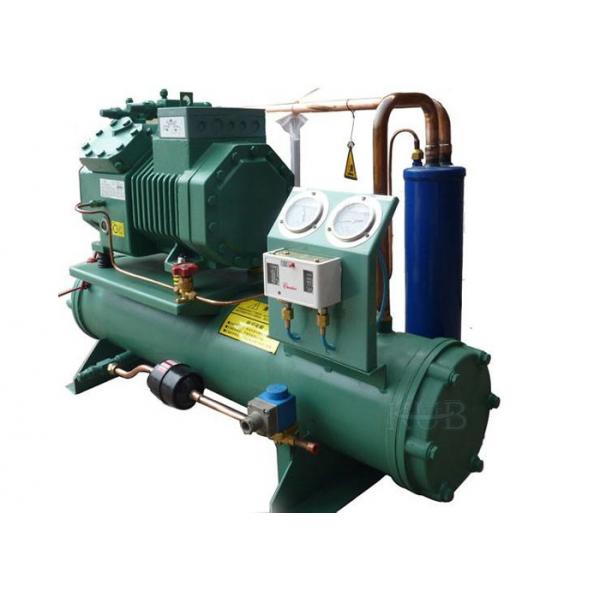 Quality Commercial 6FE-44Y Water Cooled Condensing Unit Refrigeration Electronic Compressor Protection for sale