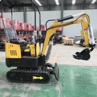 China Free Shipping EPA Engine Mini Excavators 0.8t Small New Crawler Excavator factory