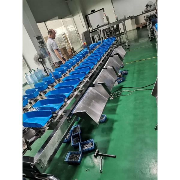 Quality 1000g Vegetable Fish SUS304 Fruit Multihead Weigher for sale