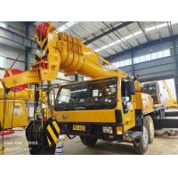 Quality 2016 XCMG QY50KT Used Truck Crane 50 Ton Oilfield Type 4 Shaft for sale