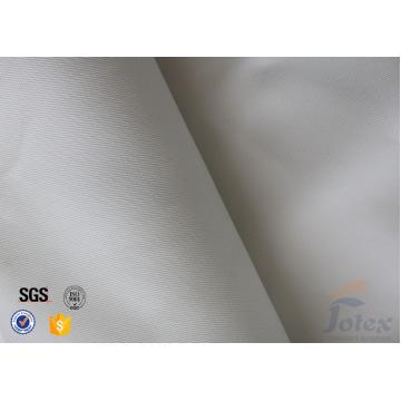 Quality 14oz 0.45mm White Silicone Coated Fiberglass Fabric Emergency Fire Blanket for sale
