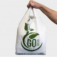 China Biodegradable Plastic Compostable Vest Carrier Bags Cornstarch Customized factory