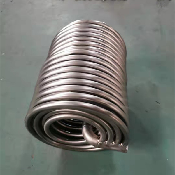 Quality Evaporator Gr1 Titanium Coil Tubing ASTM B337 4.5mm For Refrigeration for sale
