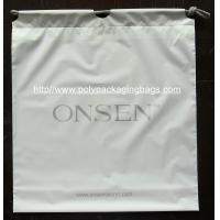 Quality White Double Layer Drawstring Plastic Bags Waterproof Bag For Iphone for sale